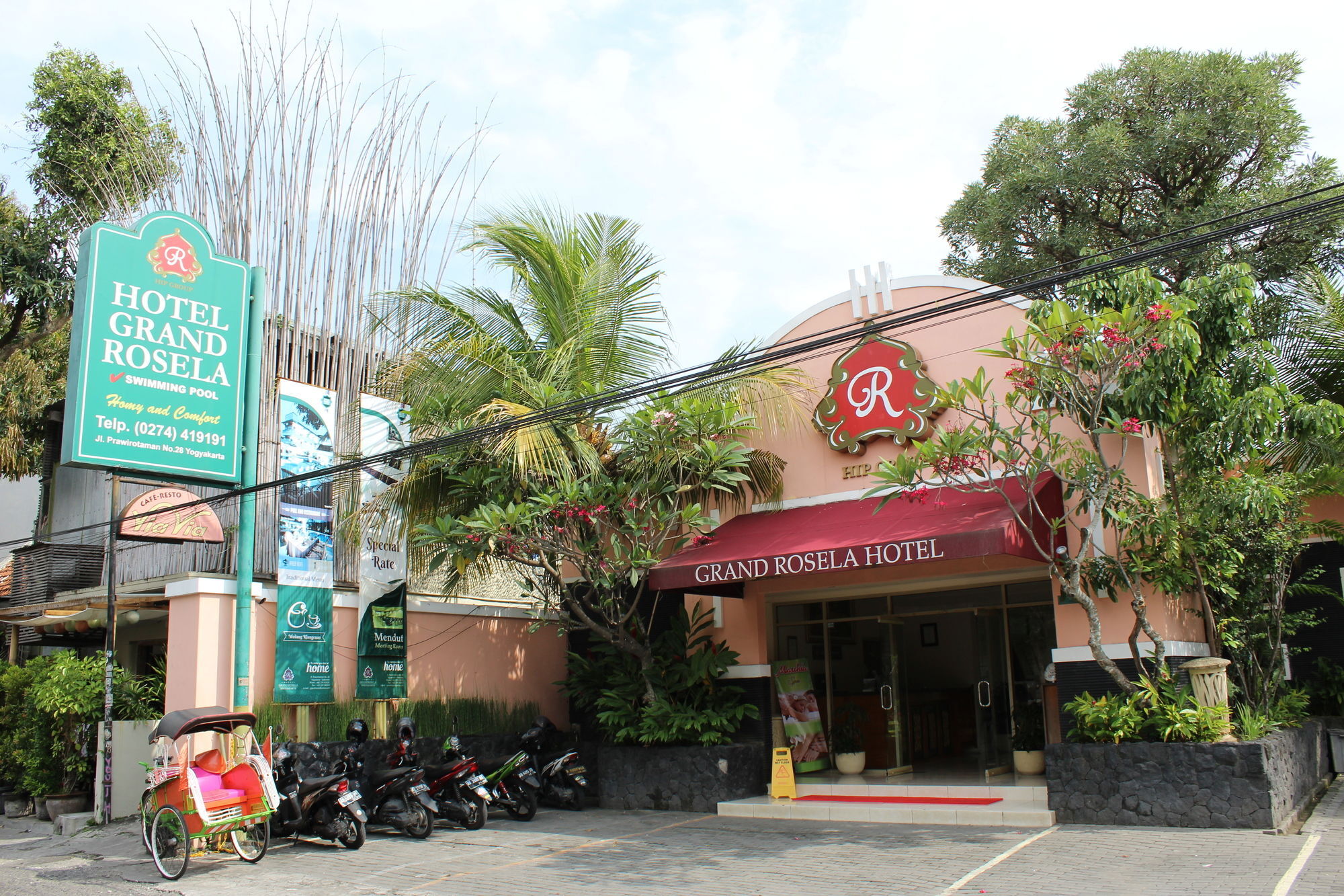 Hotel Grand Rosela Yogyakarta Exterior foto